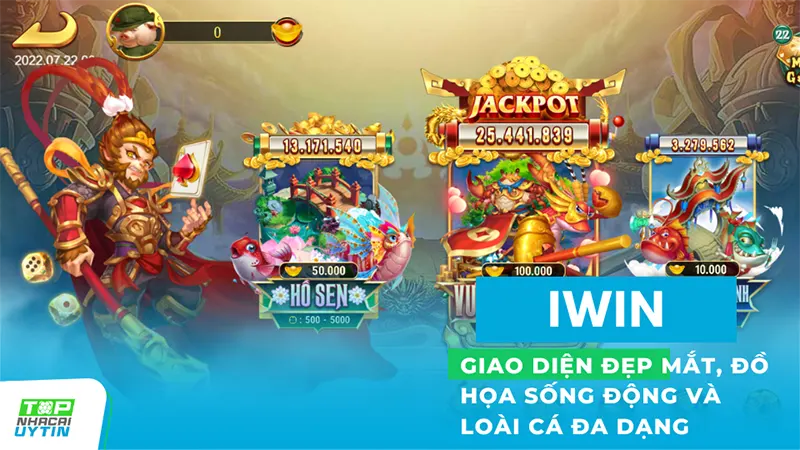 iWin mang đến cho người chơi một hành trình khám phá đại dương tuyệt vời