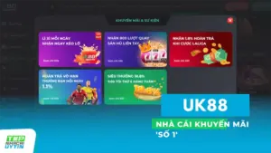 khuyến mãi từ nhà cái được thiết kế sao cho phản ánh được cam kết của UK88