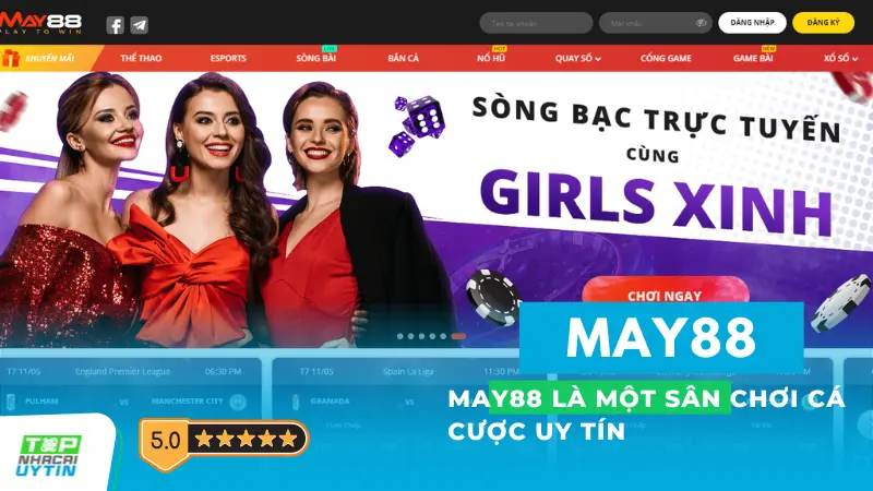 May88 là một sân chơi cá cược uy tín, mặc dù mới xuất hiện trên thị trường châu Á