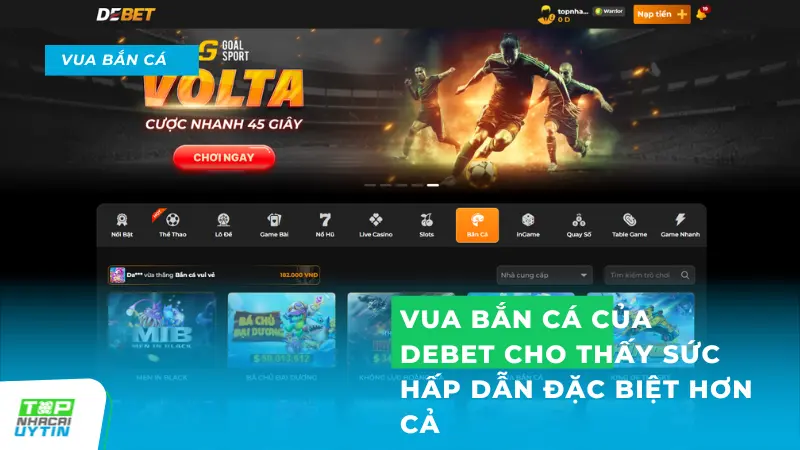 vua bắn cá debet