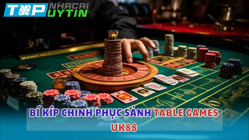 Bí kíp chinh phục sảnh Table Games tại UK88