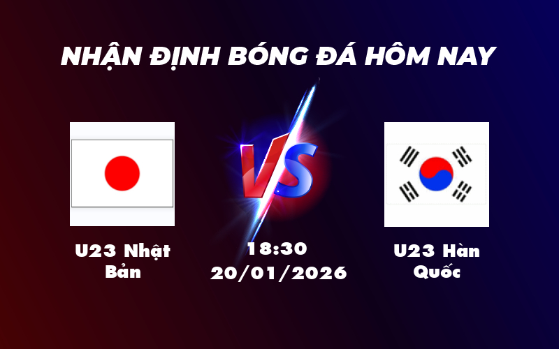 u23 nhat ban u23 han quoc 20 01 afc u23 asian cup - Nhận định soi kèo U23 Nhật Bản vs U23 Hàn Quốc Cuộc đối đầu kịch tính tại AFC U23 Asian Cup
